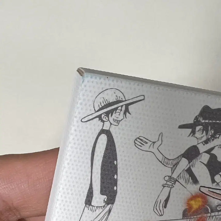 [BUNJANG] One Piece Ichiban Kuji Ace Canvas Board Frame / 원피스 이치방쿠지 캔버스보드 액자 에이스
