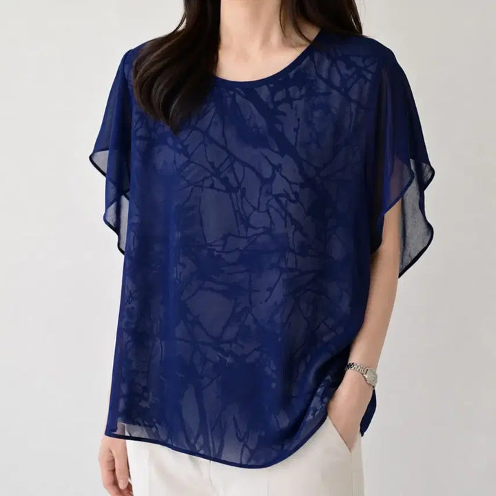 [BUNJANG] Olivia Hassler Chiffon Blouse Women&