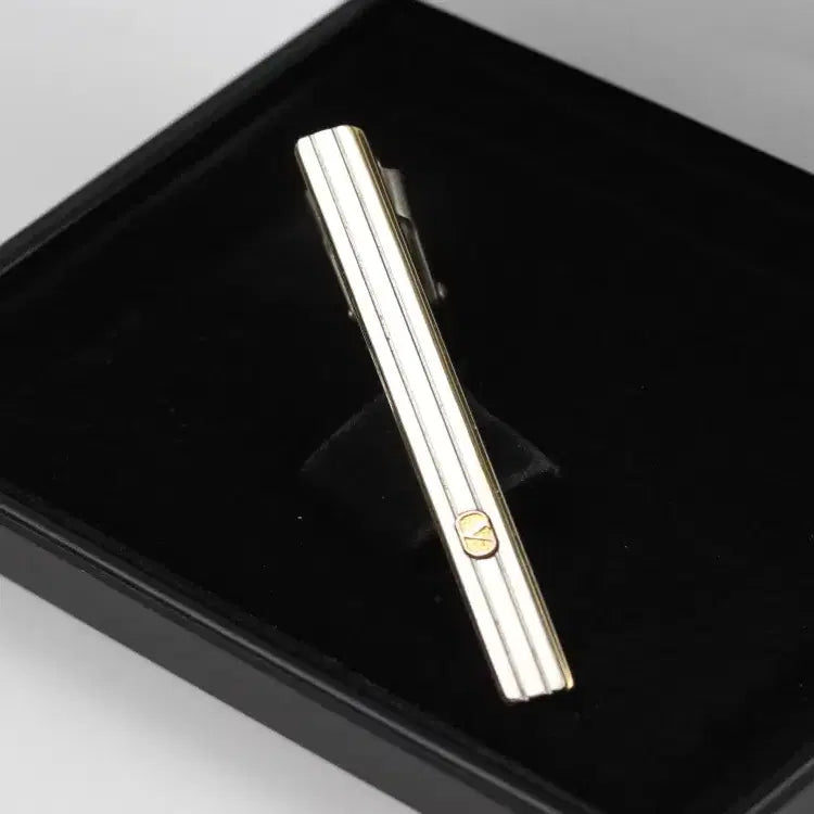 [BUNJANG] Valentino Garavani B+ Grade 5.5cm High-End Luxury Tie Clip / 발렌티노 가라바니 B+등급 5.5cm 하이엔드 명품넥타이핀