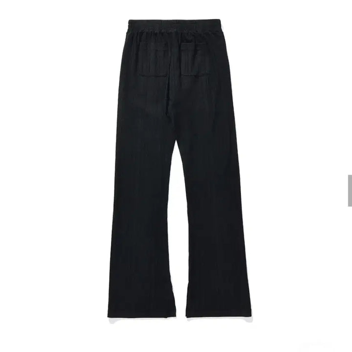 [BUNJANG] LotsU Flare Cool Pants Black Free Size / (새상품) 라츠유 플레어 쿨 팬츠 블랙 프리사이즈