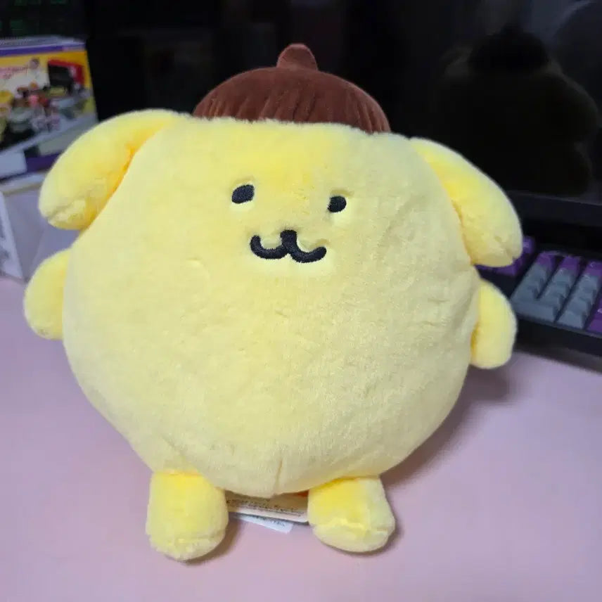 [BUNJANG] Nagano Nodding Bear Pompompurin 2nd Edition M Size Plush / 나가노 농담곰 폼폼푸린 2탄 m