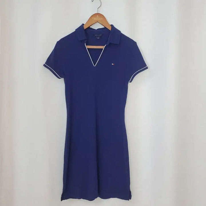 [BUNJANG] Tommy Hilfiger Cotton Dress Navy M / 타미 원피스 M