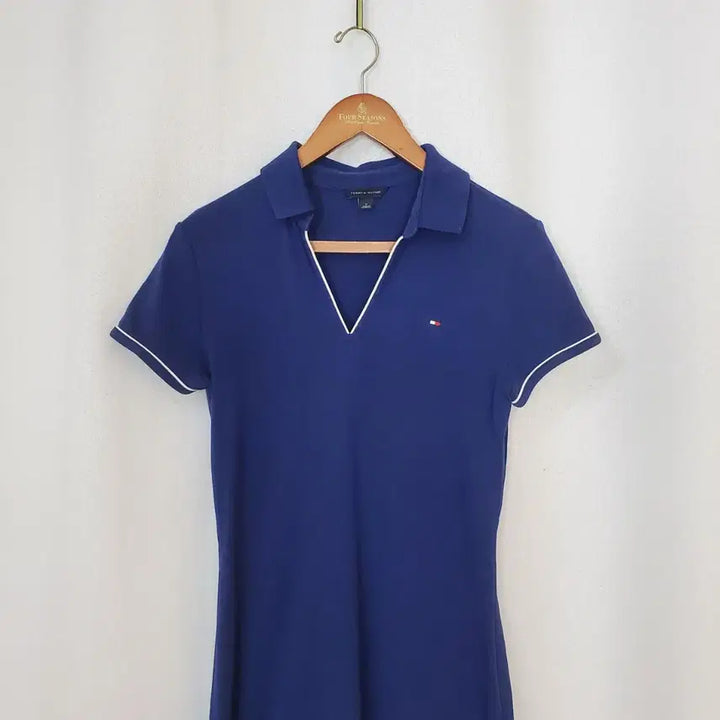 [BUNJANG] Tommy Hilfiger Cotton Dress Navy M / 타미 원피스 M