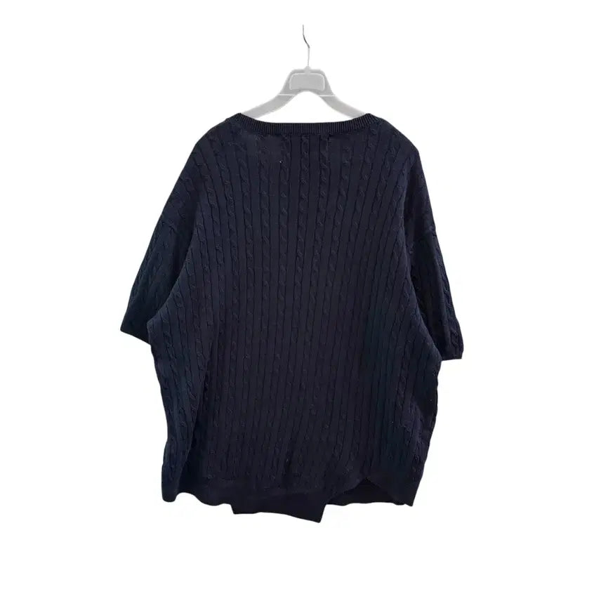[BUNJANG] Setter Cable Short Sleeve Knit / 세터 케이블 반팔 니트