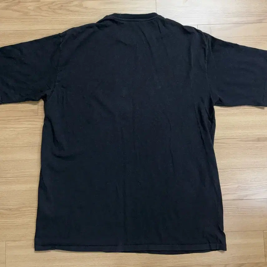 [BUNJANG] a.presse Cotton Cashmere Blend Short Sleeve T-Shirt Charcoal / 아프레쎄 a.presse 코튼 캐시미어 혼방 반팔티셔츠 3사
