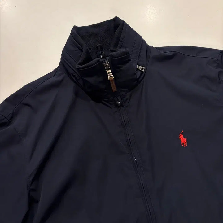 [BUNJANG] Polo Ralph Lauren Red Pony Windbreaker Jacket Navy / [S] 폴로 랄프로렌 레드 포니 바람막이 자켓 네이비
