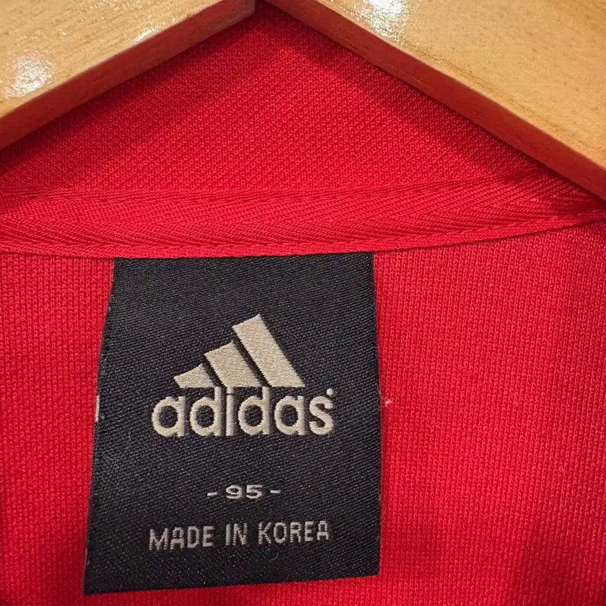[BUNJANG] Adidas Track Top Jersey Red Blue / 아디다스 트랙탑 져지 레드 블루