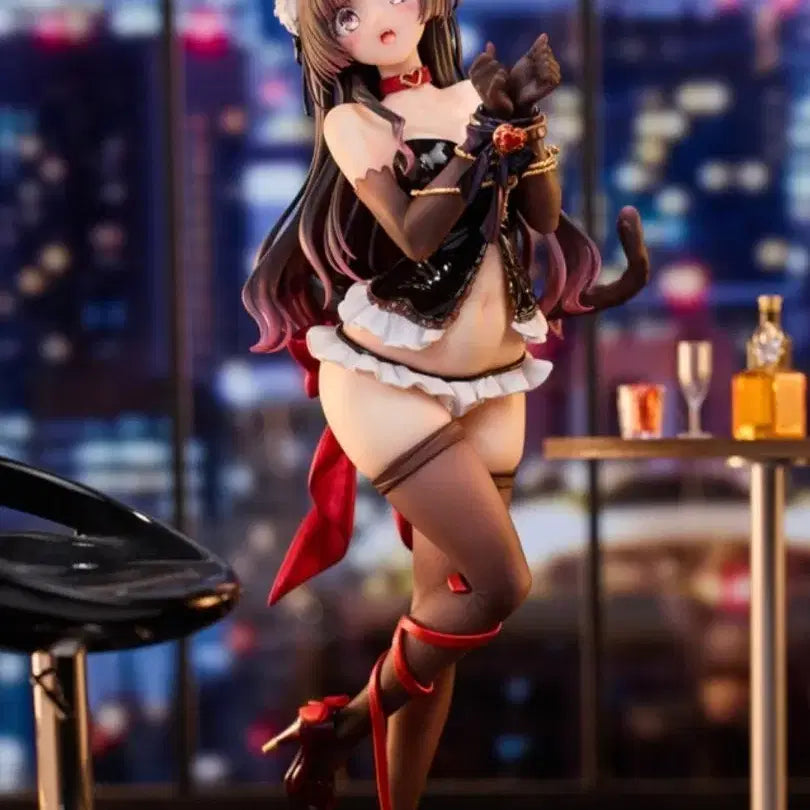[BUNJANG] Siki Anim "Caught Cat Lupina-chan" Figure / Siki Anim 붙잡힌 고양이 루프나 짱