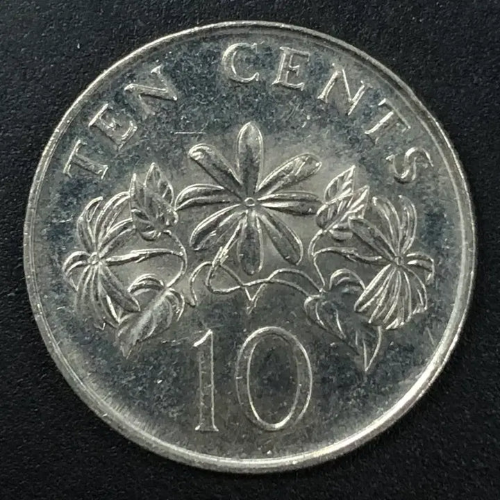 [BUNJANG] 2009 Singapore 10 Cents Coin / 2009년 싱가포르 10센트 동전 w2103