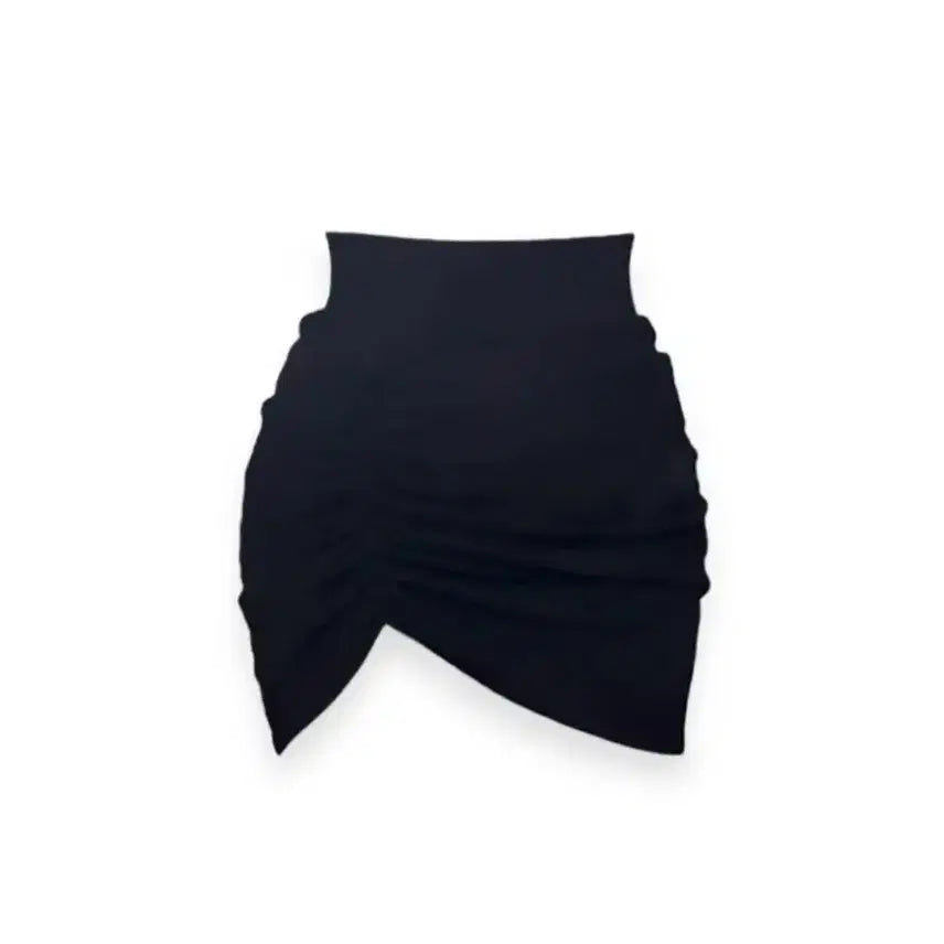 [BUNJANG] Shirring Mini Skirt &amp; Denim Skirt Set / 치마