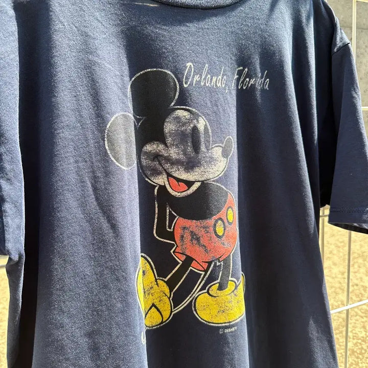 [BUNJANG] Vintage 90s USA Mickey Mouse T-Shirt / 90&
