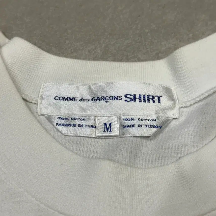 [BUNJANG] Comme des Garçons Archive "Blue Sky Napping" Short Sleeve T-Shirt / 꼼데가르송 아카이브 푸른 하늘 바다 옆 낮잠 자기 반팔 티셔츠
