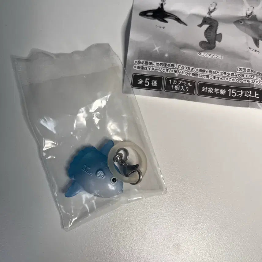 [BUNJANG] Mola Mola (Ocean Sunfish) "Rainy Sea" Gacha Figure / 개복치 메지루시 비오는 바다에 떠오르다