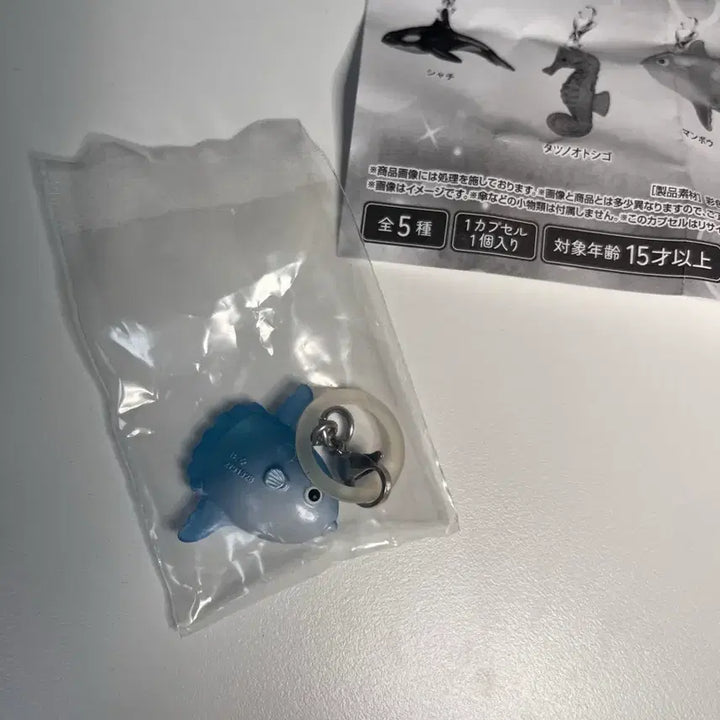 [BUNJANG] Mola Mola (Ocean Sunfish) "Rainy Sea" Gacha Figure / 개복치 메지루시 비오는 바다에 떠오르다