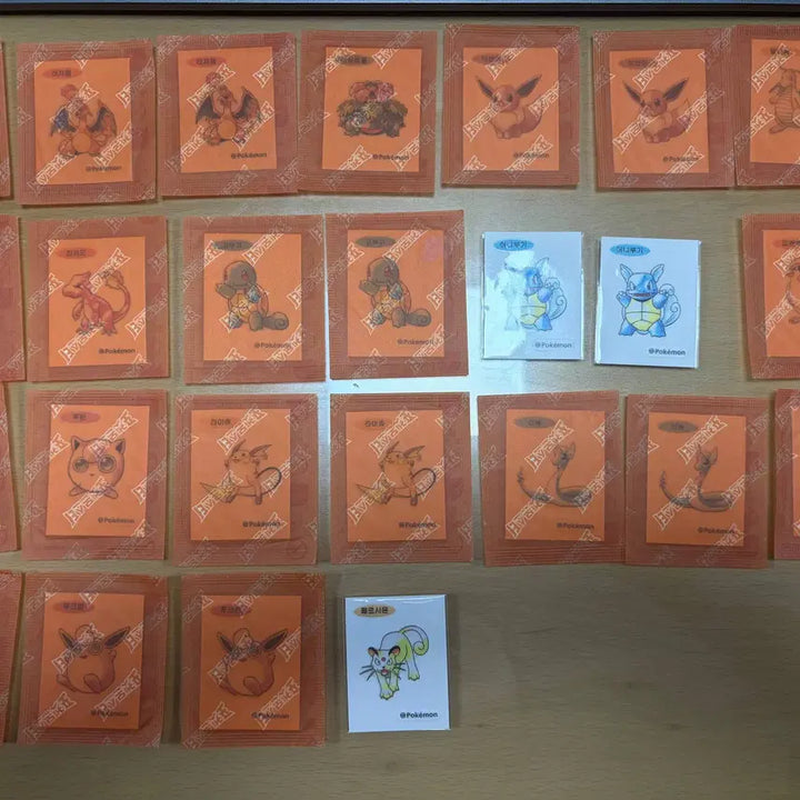 [SOLD OUT] 포켓몬스터 30주년 아트웍 띠부씰 일괄 2