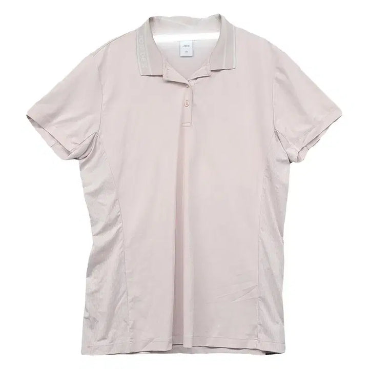 [BUNJANG] JDX Light Pink Golf Short Sleeve Polo Shirt (Size 100) / JDX 라이트 핑크 골프 반팔 카라티 100