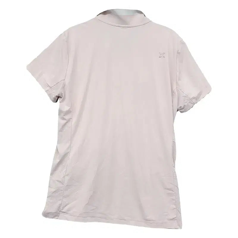[BUNJANG] JDX Light Pink Golf Short Sleeve Polo Shirt (Size 100) / JDX 라이트 핑크 골프 반팔 카라티 100