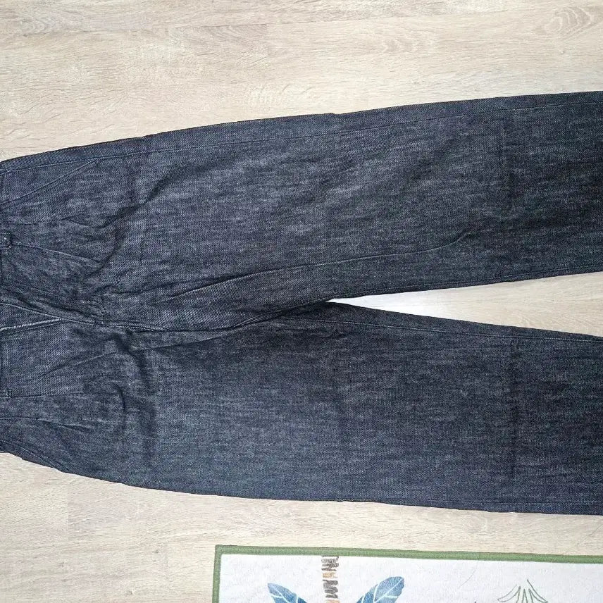 [BUNJANG] Portners Two-Tuck Wide Black Jeans M / 포트너스 투턱 와이드 블랙진 m