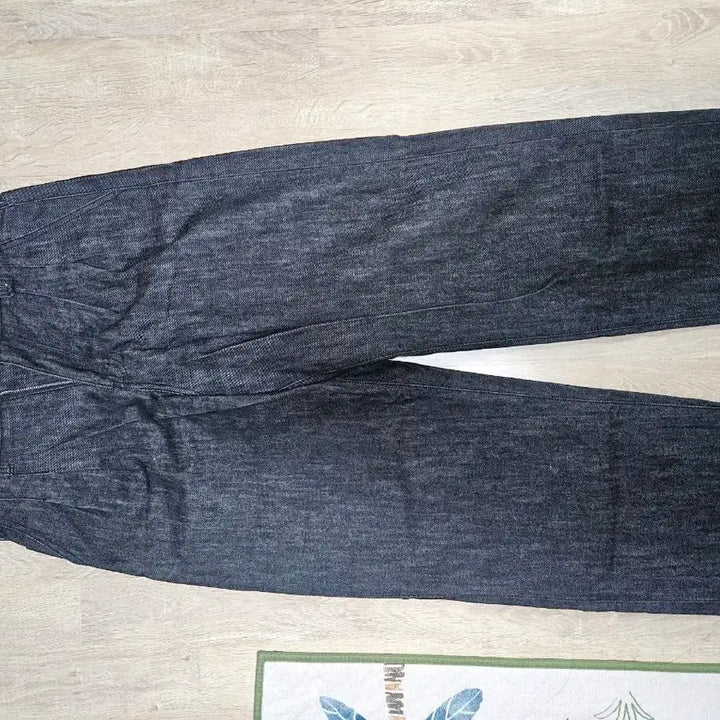 [BUNJANG] Portners Two-Tuck Wide Black Jeans M / 포트너스 투턱 와이드 블랙진 m