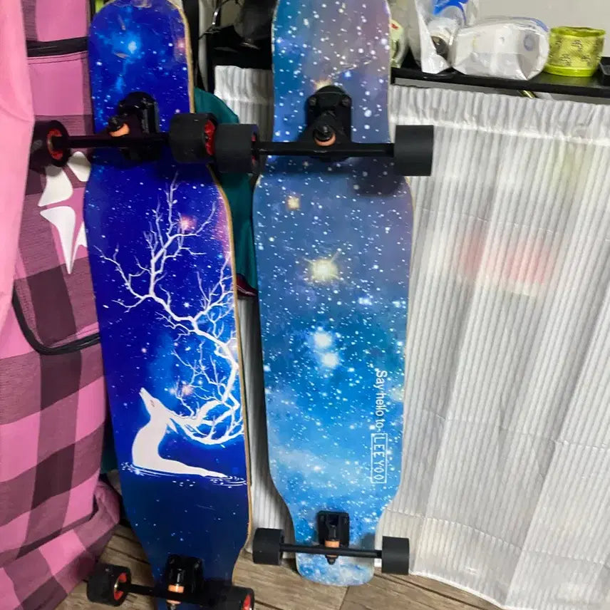 [BUNJANG] Leeyoo Longboard Bundle Set / Leeyoo 롱보드 2개
