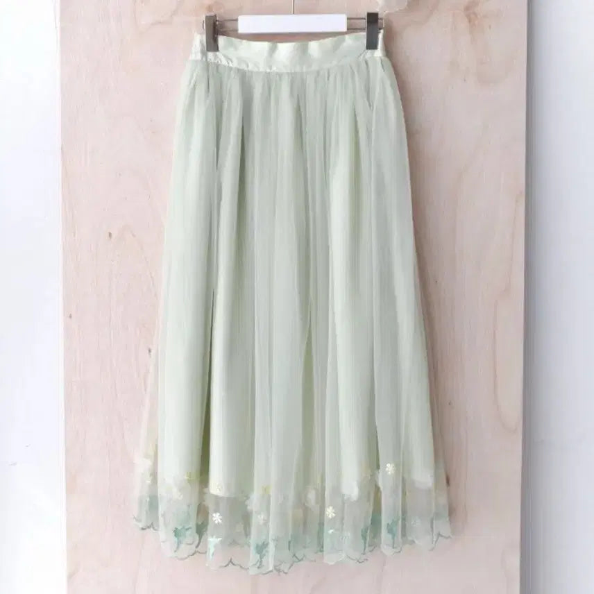 [BUNJANG] Ollarchive Flower Sheer Skirt - Japanese Vintage / 올아카이브 ollarchive 플라워 샤 스커트 일본빈티지