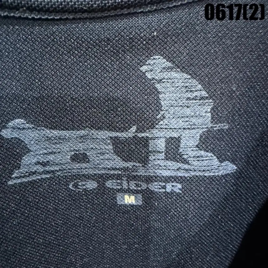 [BUNJANG] Eider Camouflage Short Sleeve Polo Shirt Blue M / 아이더 카모플라쥬 반팔 카라티 블루 M