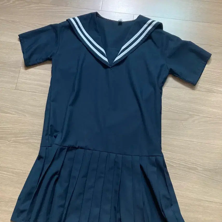 [BUNJANG] Navy Sailor Dress / 상태 최상)네이비 세일러 원피스