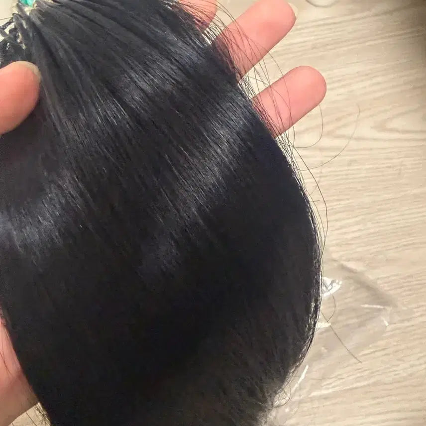 [BUNJANG] 18-inch Hair Extension Pieces (Black Tips) / 붙임머리 피스