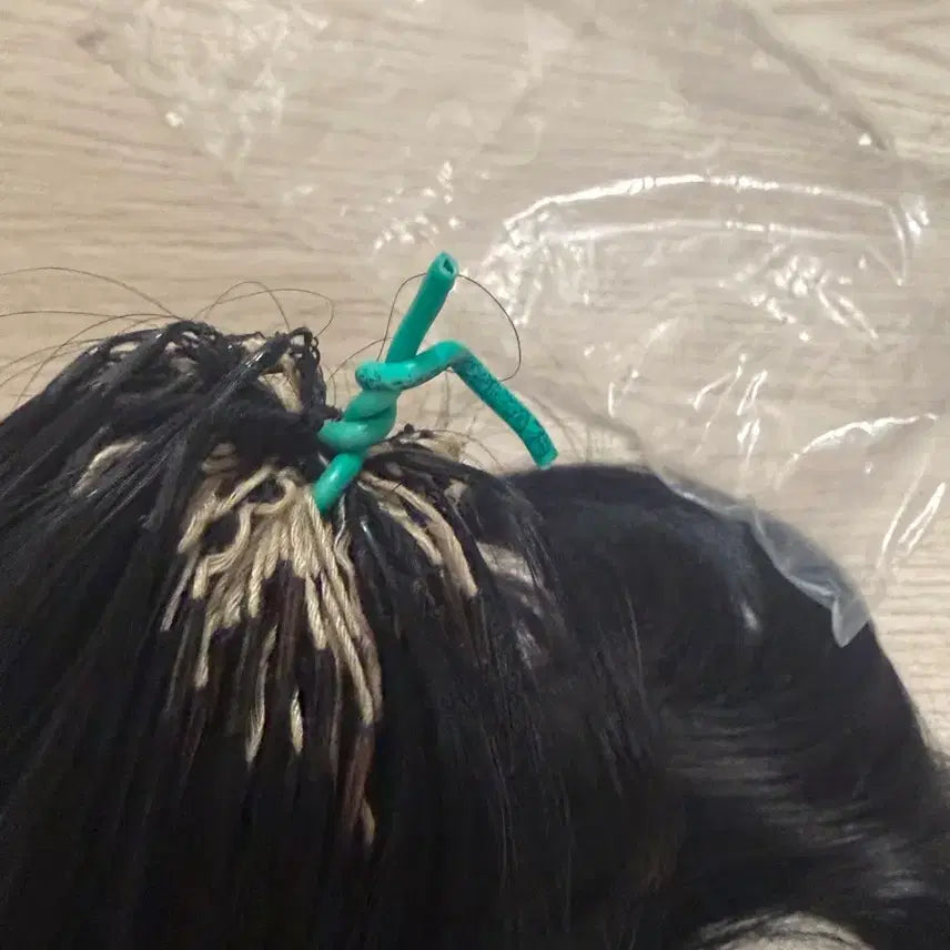 [BUNJANG] 18-inch Hair Extension Pieces (Black Tips) / 붙임머리 피스
