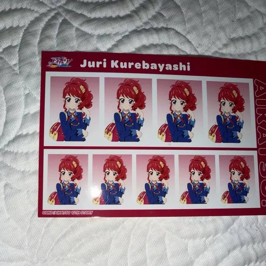 [BUNJANG] Aikatsu! Aimstar Yuri Proof Photo / 아이카츠 아이엠스타 주리 쥬리 증사