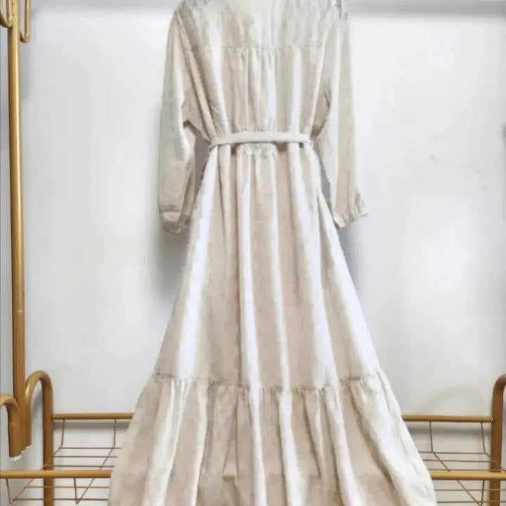 [BUNJANG] Cacharel Chiffon Long Dress / 까사렐 쉬폰롱원피스55,77사이즈(새상품)
