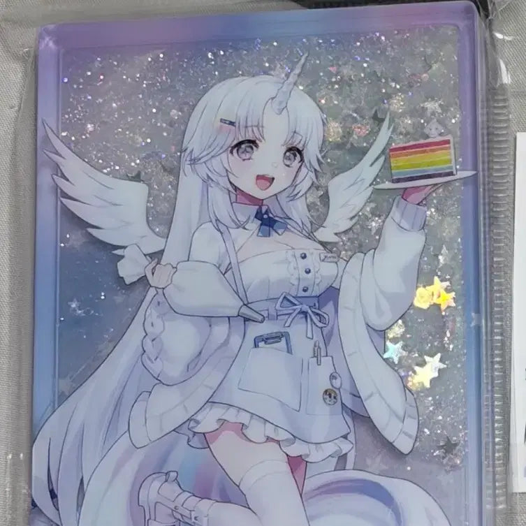 [BUNJANG] Stellive Aniplex Uni Acrylic Glitter Stand / 스텔라이브 애니플러스 유니 아크릴 글리터 스탠드