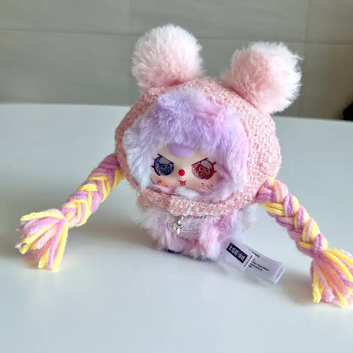 [BUNJANG] Babyslee 3 Rebel Project Piggy Tails Pink / 베이비쓰리 레벨프로젝트 반항아 _핑크양갈래