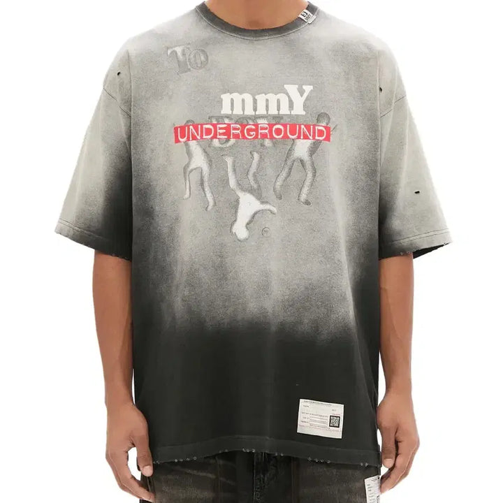 [BUNJANG] Mihara Yasuhiro Short Sleeve T-Shirt Size 46 New / 미하라야스히로 반팔 46 새상품