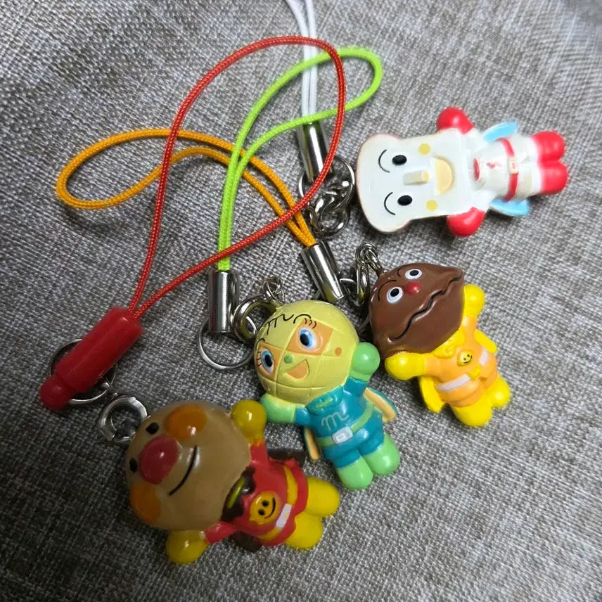 [BUNJANG] Segatoys Anpanman Mascot Set (Bundle Set, Unused) / (일괄,미사용)일본 세가토이즈 정품 호빵맨 마스코트 세트