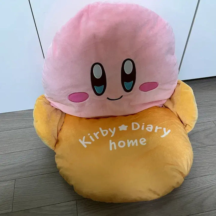 [BUNJANG] Kirby Japanese Authentic Diary Home Chair Plush Toy / 일본 정품 커비 다이어리 홈 의자 인형