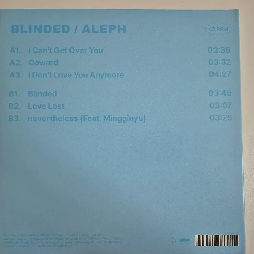 [BUNJANG] Aleph &