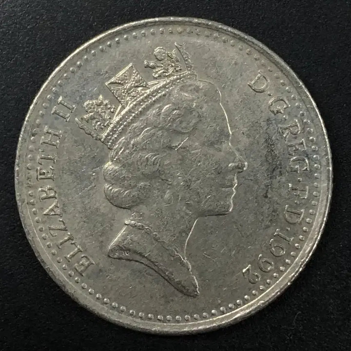 [BUNJANG] 1992 UK 10 Pence Coin / 1992년 영국 10펜스 동전 w2143