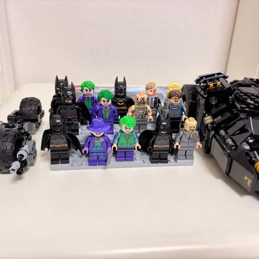 [BUNJANG] LEGO Batman Tumbler Figure Set with Instructions / 레고 배트맨  레고 텀블러 피규어 세트 일괄 설명서 포함
