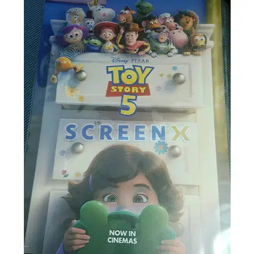 [BUNJANG] Toy Story 5 ScreenX Limited Poster / 토이스토리5 스크린엑스 ScreenX 한정 포스터