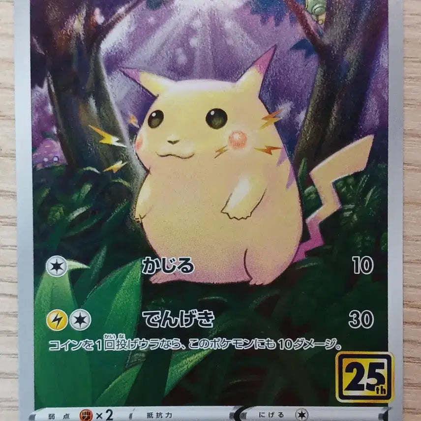 [BUNJANG] Pokemon Pikachu 25th Anniversary Japanese Graded Card SS Grade / 포켓몬 피카츄 25주년 일판 등급용 ss급