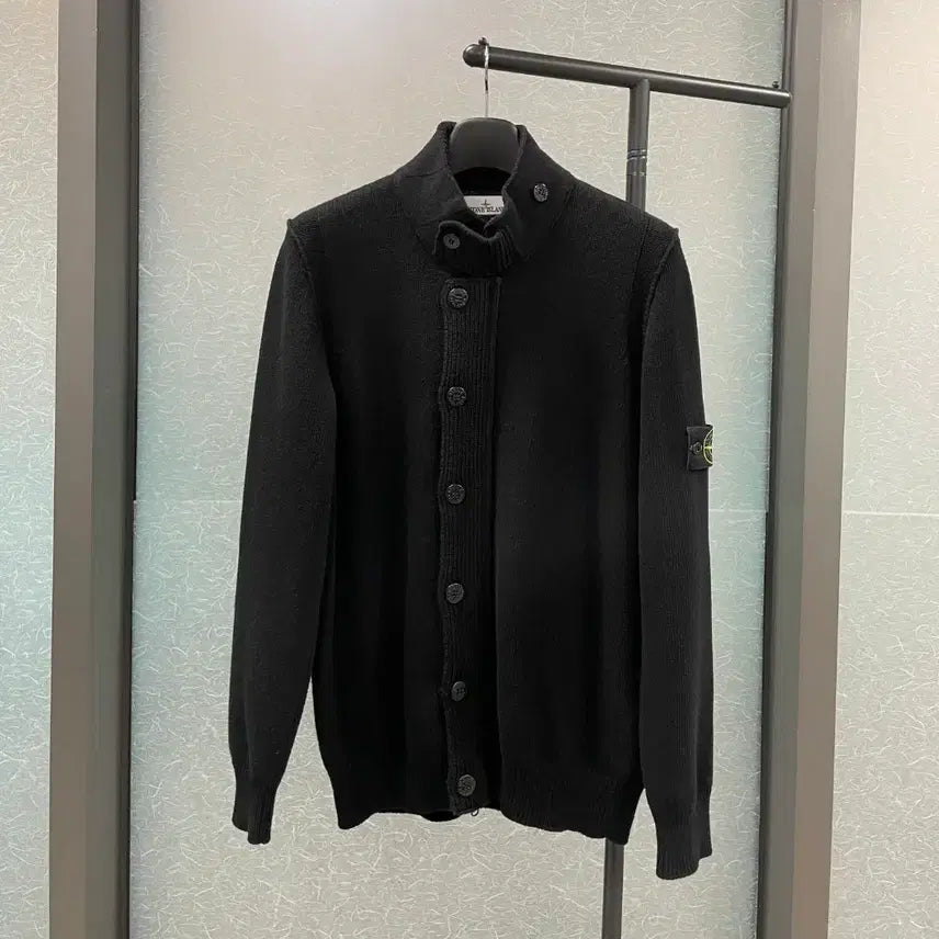 [BUNJANG] Stone Island 24FW Lambswool Zip-Up Cardigan XL / [새상품급/24fw] 스톤아일랜드 램스울 집업 가디건 XL