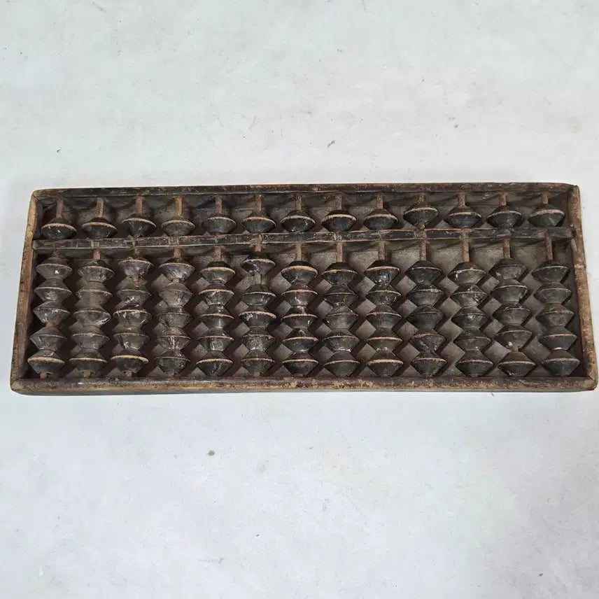 [BUNJANG] Japanese Colonial Era Wooden Abacus / 일제강점기 나무 주판