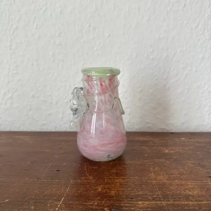 [BUNJANG] Murano Art Glass Pink Vase / 이탈리아)빈티지 무라노 핑크 유리병