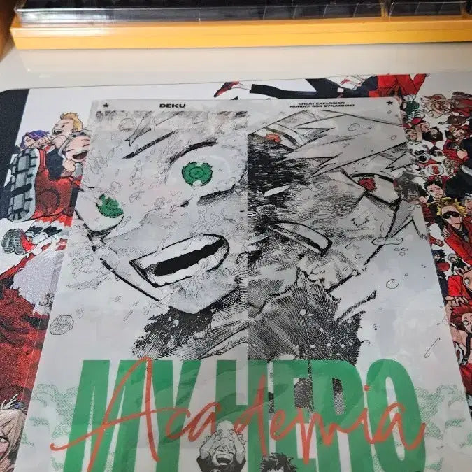 [BUNJANG] My Hero Academia Jump Shop Popup Clear File (Sealed) / 히로아카 점프샵 팝업 클리어파일 미개봉