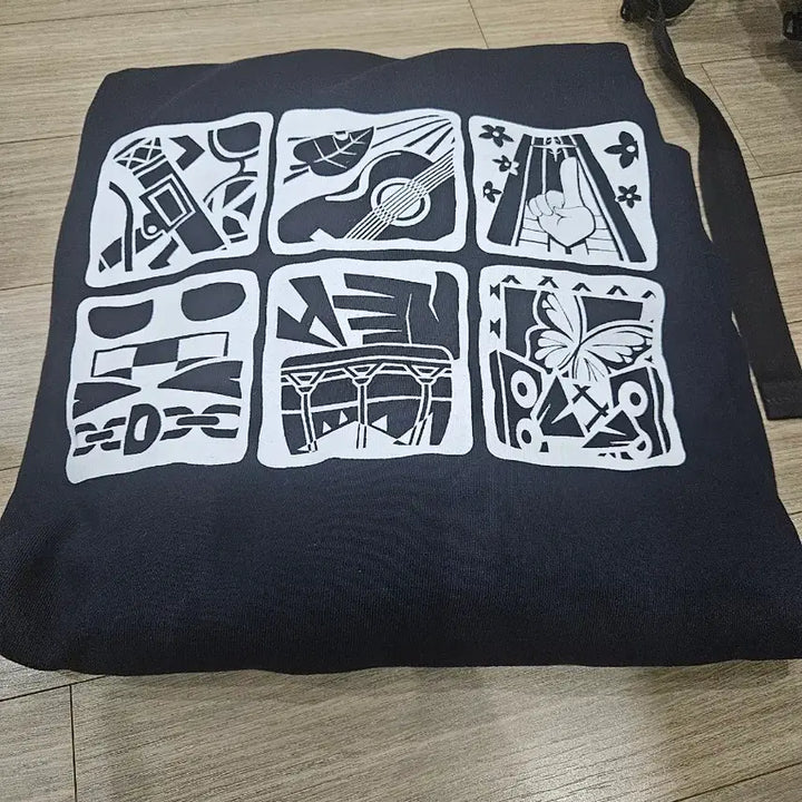 [BUNJANG] MUDOSAN Navy Sweatshirt L / 맢동산 네이비 맨투맨