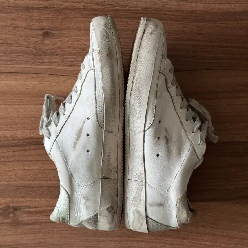 [BUNJANG] Golden Goose Superstar White Silver Tab Sneakers (EU 40) / 골든구스 슈퍼스타 화이트 실버탭 (EU 40)
