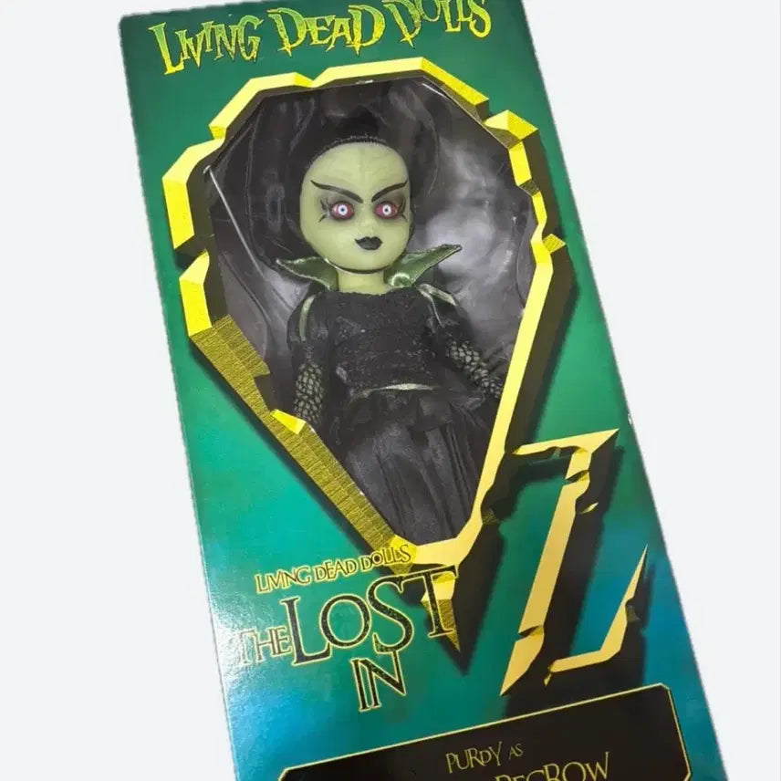 [BUNJANG] Living Dead Dolls Wizard of Oz Wicked Witch (Fluorescent) - Pre-owned / [택포4] 리빙데드돌 오즈의마법사 마녀 (형광)