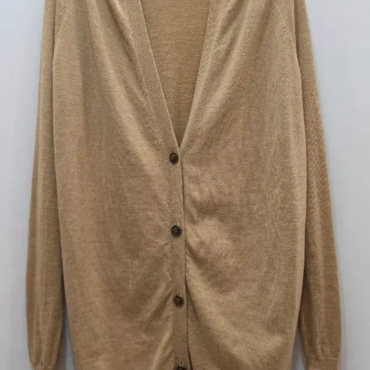 [SOLD OUT] (정품)토리버치 여성 베이지 롱 가디건