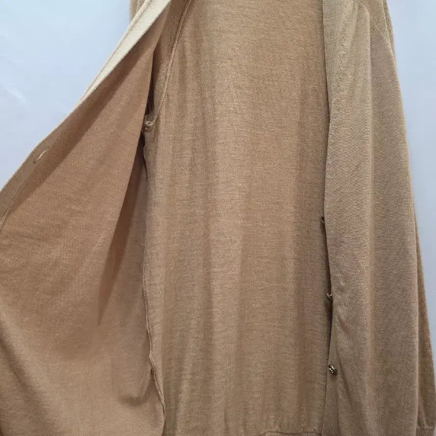 [SOLD OUT] (정품)토리버치 여성 베이지 롱 가디건